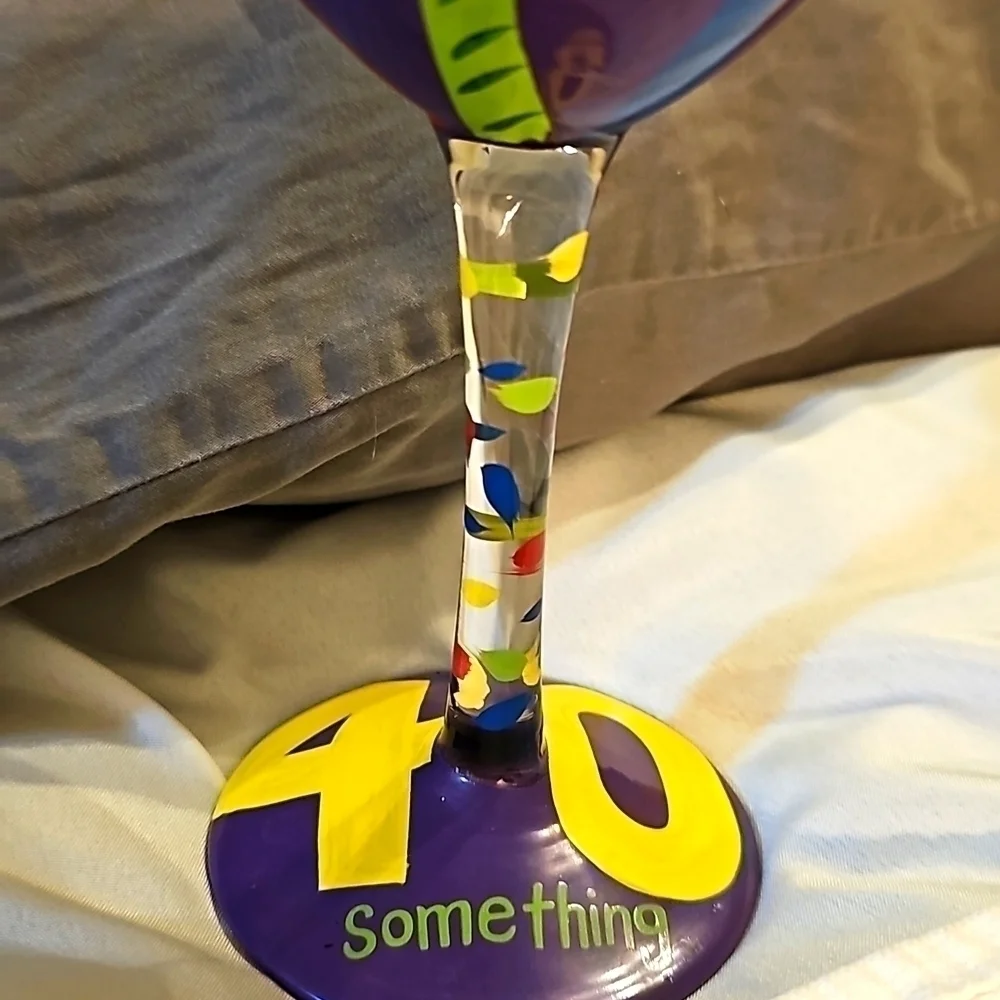 Never used Lolita 40 something wine glass